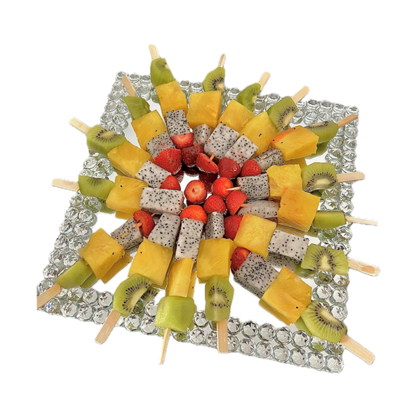 Brochettes de fruits
