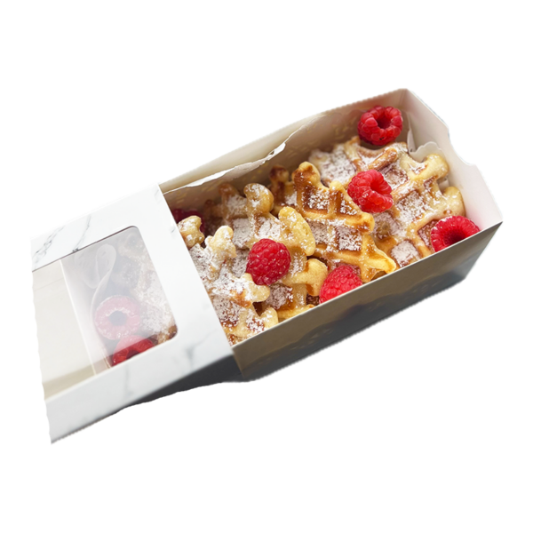 Gaufres moelleuses aux fruits rouges