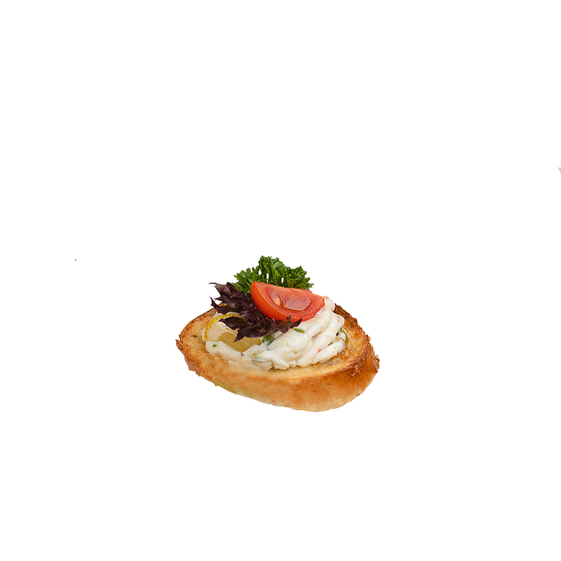 Canapé crème de thon festif