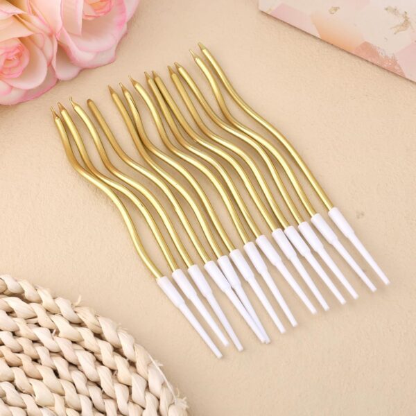 Bougie d'anniversaire en spirale