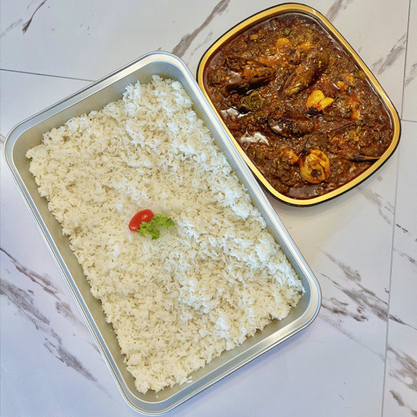 Soupe Kandia (riz sauce gombo)