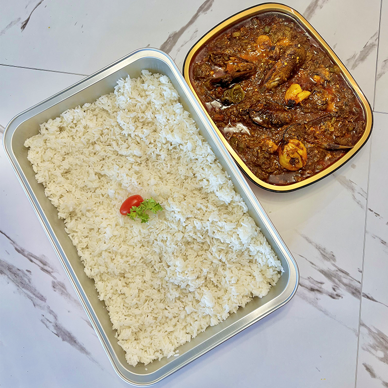 Soupe Kandia (riz sauce gombo)