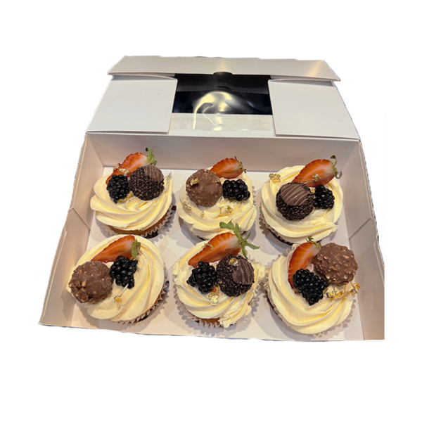 Cupcakes Ferrero, Fruits Rouges & Mûres