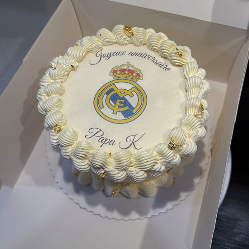 Gâteau Real Madrid